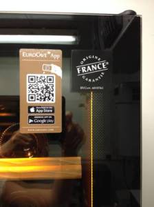 qr code on cabinet